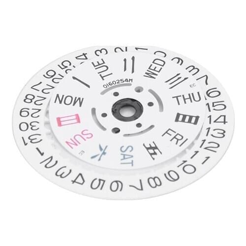 Watch Day Date Wheel Straightforward Calendar Disc Replacement For NH35 NH36 NH37 Movement Repair Accessories