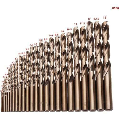 M35 HSS-Co Cobalt Twist Drill Bit Power Tools Accessories For Wood Metal Stainless Steel Drilling Hole