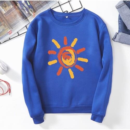 Spring Autumn Hoodie O Neck Long Sleeve Sweatshirts Womens Korean Loose Hoodies Female Casual Pullovers Sudadera Mujer