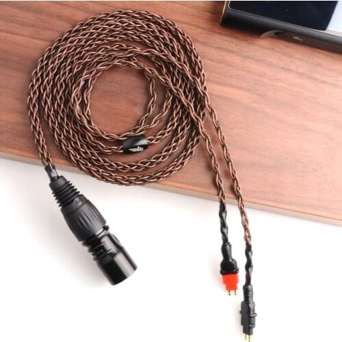 For Sennheiser High purity single crystal copper cable voor HD650 / HD600 / HD580 / HD25 / HD545