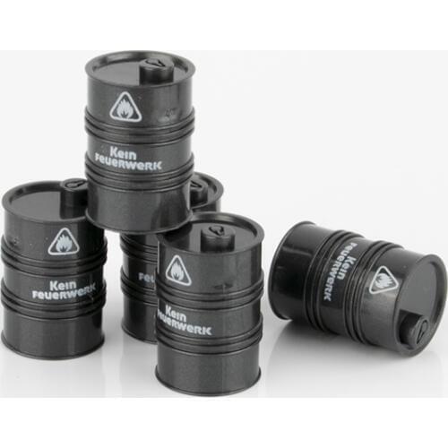 Military MOC Building Blocks Oil Drum Fuel Barrel Modern War City Accessories Army Soldier Weapon Brick Toys For Children C163