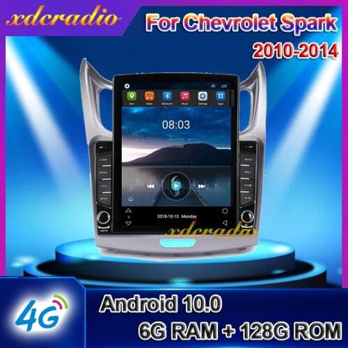 Xdcradio 10.4" Tesla Style Vertical Screen Android 10.0 For Chevrolet Spark Car Radio Automotivo Multimedia Auto GPS Navigation
