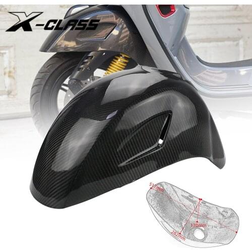 Motorcycle Mudguard Front Wheel Fender Splash Proof Pad Plate Accessories for VESPA GTS 125 150 200 250 300 GTV 300 2013-2021