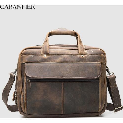 CARANFIER Men's Laptop Bags