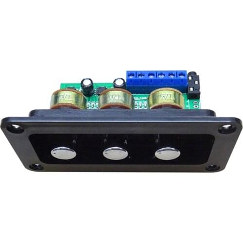 Digital Power Amplifier Board Stereo Amp NS4110B Sound Amplifier 2X20W HIFI Amplificador Treble Bass Tone with Panel
