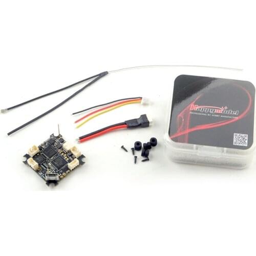 HappyModel CrazyF4 ELRS AIO 5in1 Flight Controller Built-in 868 mhz 900MHz ExpressLRS ELRS RX BLHELIS 5A 200mW for FPV Drone