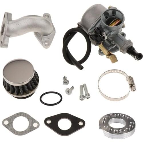 PZ19 19mm Motorcycle Carburetor Air Filter Intake Pipe Gasket FOR 50cc 70cc 90cc 110cc Pit Bike ATV Quad Go Kart