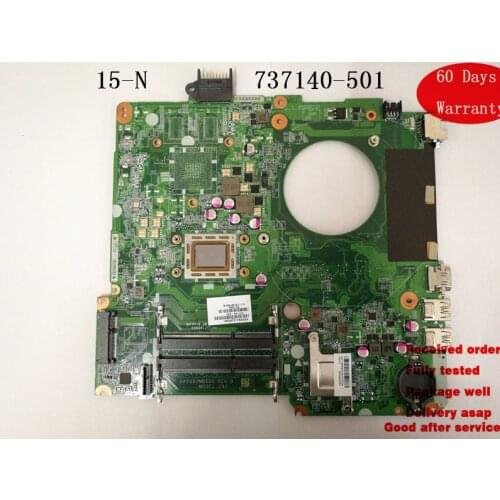 Placa Motherboard For HP PAVILION 15-N main bord 737140-501 737140-001 DA0U92MB6D0 AM4555M CPU ONboard