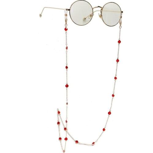 Fashion Eyeglass Strap Glasses Hanging Chain Readglasses Spectacles Holder Neck Cord Reading Glasses Slip Metal Chain ZH845