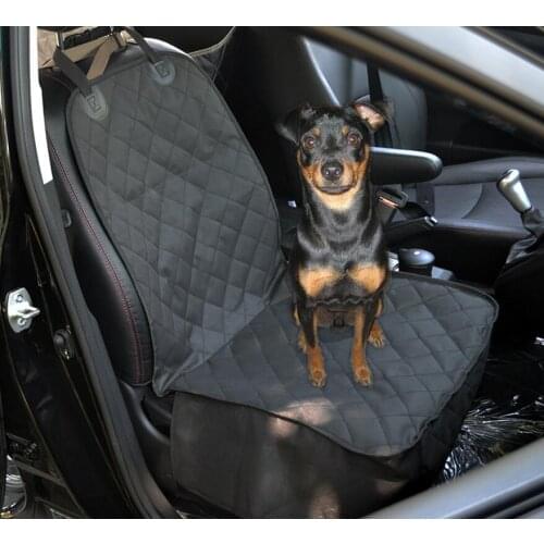 Front seat Pet car Carriers Comfortable soft material Car dog car seat cover antisilp fit small dog pet puppy car mat blanket