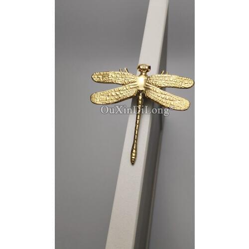 Luxury Gold 10PCS European Brass Cabinet Pulls Kitchen Cupboard Wardrobe Drawer Wine Cabinet Handles and Knobs