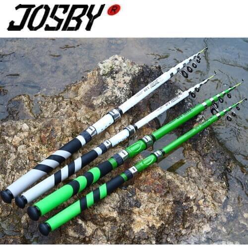 PROXPE Baitcasting Travel Telescopic Deep Sea Carp Fishing Hand Spinning Rod 2.1m-3.6m