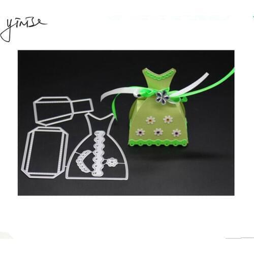 Scrapbook CANDY BOX Die Metal Cutting Dies For Scrapbooking Stencils DIY Album Cards Decoration Embossing Folder Die Cuts Cutter