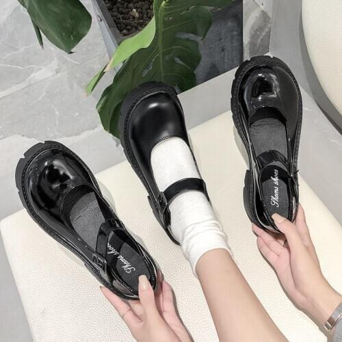 Gothic Vintage Demon Lolita Mary Jane Shoes Women Sister Girls Japanese Platform Cosplay Shoes High Heels 5cm
