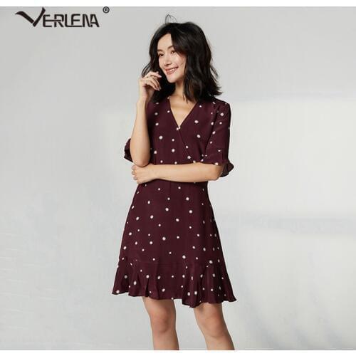 Летние платья с запахом Verlena China At AliExpress