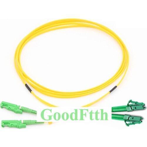 Fiber Patch Cords E2000/APC-LC/APC SM Duplex GoodFtth 1-15m
