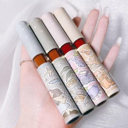 5/6PCS Lip Glaze Set Matte Non-stick Cup Does Not Fade Long Lasting Lipstick Lip Glaze Makeup Cosmetic TSLM1