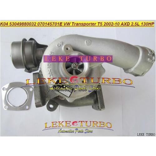 K04 VTG 53049700032 53049880032 070145701E Turbo Turbocharger For Volkswagen VW Commercial Transporter T5 TDI 2002-2012 AXD 2.5L