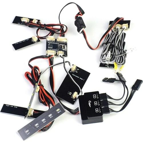 Car Light Lamp Kit for Capo 1/6 Jimny Samurai RC Climbing Car Parts