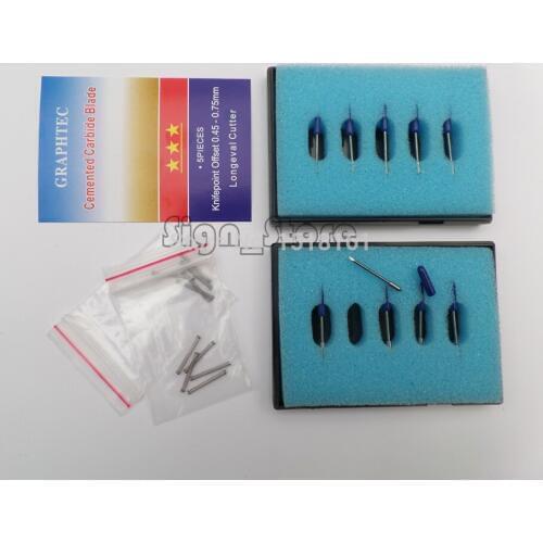 10 pcs 60 degree Cutting BLADE GRAPHTEC CB09 0.9mm Vinyl Plotter Cutter Blades