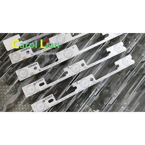 100pcs / lot NEW for Konka 50pcs LED32F3700PF 35018402 and 50pcs LED32F2300NE 35017947 light bar backlight lamp LED strip 6v