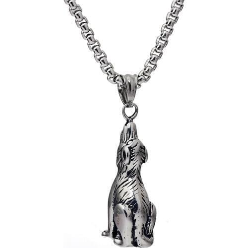 New Pendants Stainless Steel Animal Dog Pendant For men, New Design Cool Jewelry