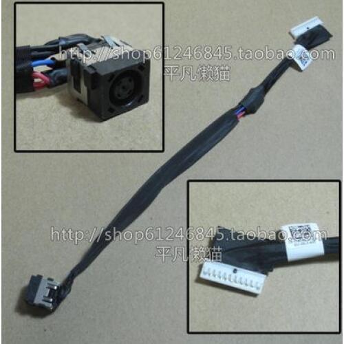 New DC Power Jack cable Socket Connector for DELL alienware 17 R2 R3 cable P43F 0T8DK8 T8DK8