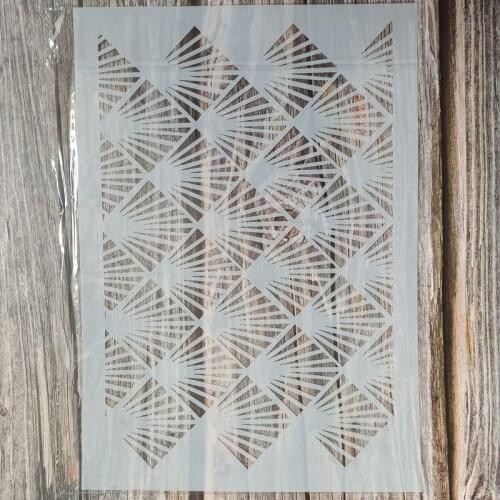 A4 Size DIY Craft Wall Stencil for Painting on Wood,Fabric,Walls Art Scrapbooking Stamping Album Embossing Paper Cards