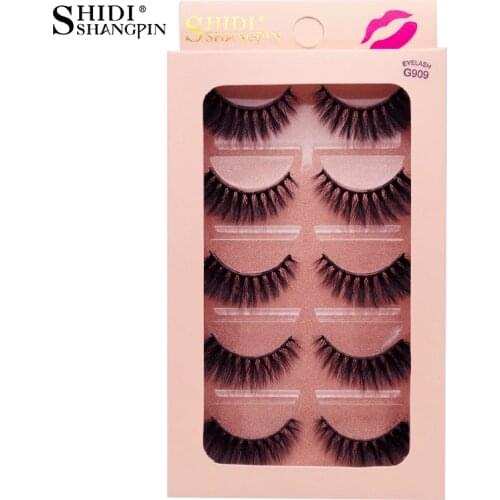 50 pairs wholesale eyelashes minks false eyelash natural long 3d mink lashes sexy fake lash cruelty free mink eyelashes G909