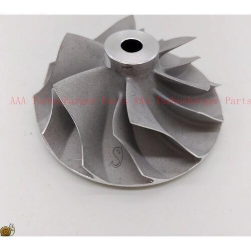 GT2860R Ball bearing Turbo Compressor Wheel 46.5x60mm supplier AAA Turbocharger Parts