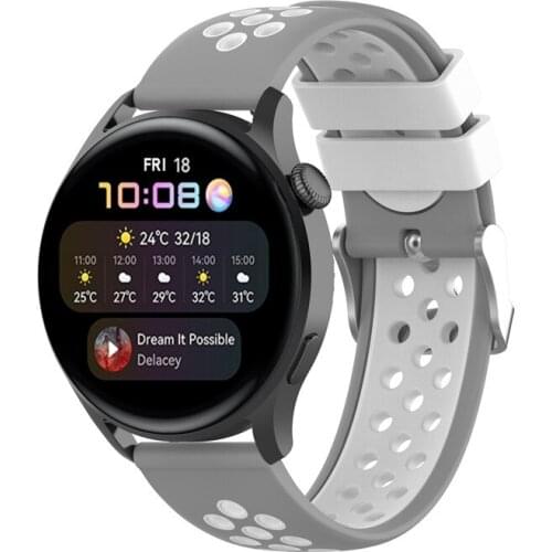 18mm 20mm 22mm Silicone Strap For Samsung Galaxy watch Gear Sport S2 S3 Active/Huawei watch 2/Xiaomi Amazfit BIP Wristband