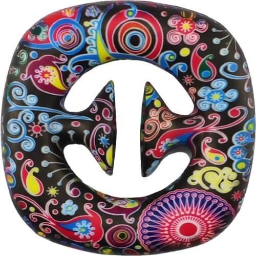 Snappers Silicone Fidget Grip Ring Toy Autism Stress Reliever Anxiety Relief Simple Dimple Extrusion Hand Grips Antistress Toys