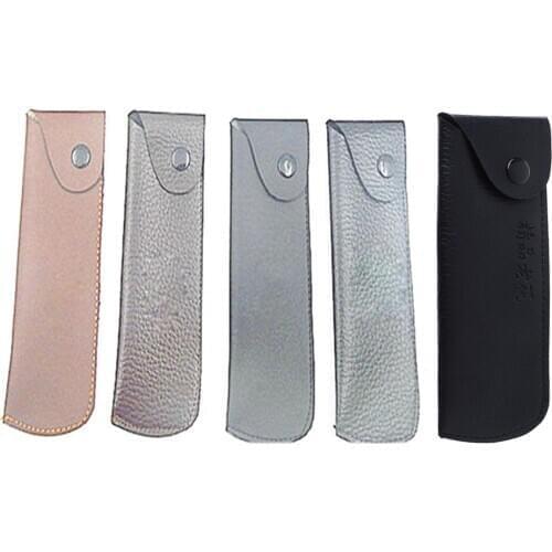 Glasses Bag Reading Glasses Case Portable Outdoor Travel 360 Rotation Faux Leather Soft Protective Storage Lightweight Eyewear