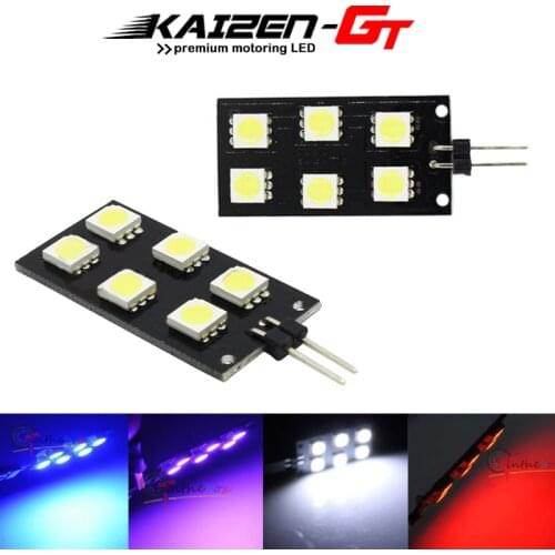 No OBC Error Indoor light 5050-SMD Plug In LED Panels Footwell Area Lights 6-SMD For 2008-2015 Audi A4 S4 B8 Interior Light 12V