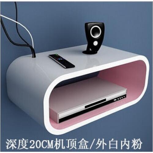 1pieces rectangle Shaped Decorative Wall Shelves Wood Wall Shelves Modern pink,white 3D Wall Sticker Korean Wall Shelfs