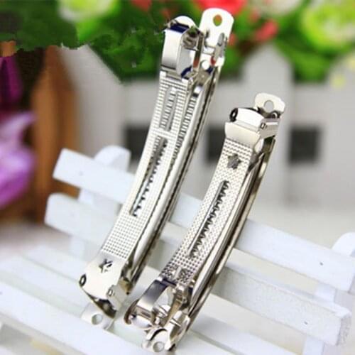 10pcs 8/10cm Length Snap Barrettes Hairwear Hairgrips Hair Clips For Girls Women DIY Handmade Bow Hairpin Jewelry Making Finding