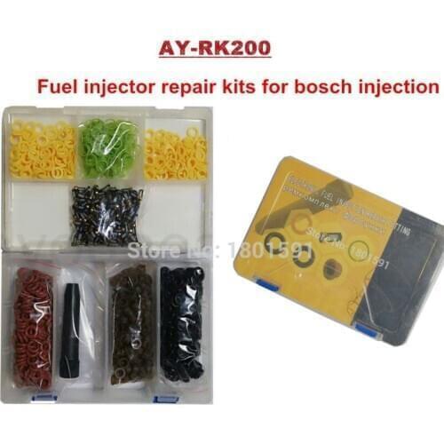 200sets/ box universal injector repair kits for bosch fuel injectors for Ford 4.6 5.0 5.4 5.8 Replaces 0280150943