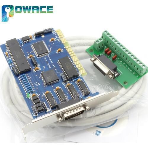 3 Axis NC Studio PCI Motion Ncstudio Control Card for CNC Router Engraving Milling machine Breakout Interface Adapter