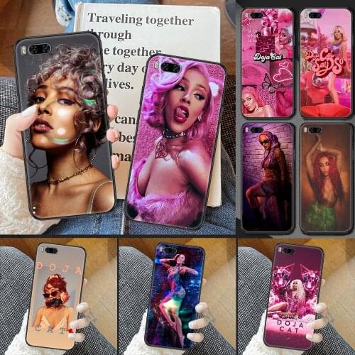 Rapper Doja Cat Phone case For Xiaomi Mi Max Note 3 A2 A3 8 9 9T 10 Lite Pro Ultra black art prime pretty coque tpu shell luxury