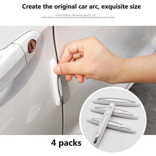 Car Door Decoration Side Rubber Door Anti-collision Strip Anti-scratch Strip Rear View Mirror Anti-collision Anti-scratch Tape