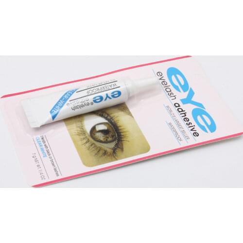 Hot Professional Eyelash Glue Clear-white/Dark-black Waterproof False Eyelashes Makeup Adhesive Eye Lash Glue Cosmetic Tools