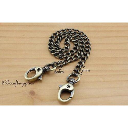 Purse chain metal handle purse chain strap chain anti brass 36 cm CF18