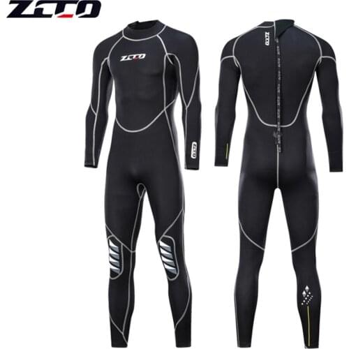 Scuba Diving Wetsuit Male Lady 3MM Diving Suit Neoprene One Piece Long Sleeve Thick Warm Swimming Diving Surf Triathlon Wet Suit