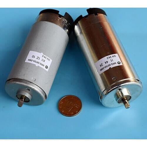 DC 24V Large Torque Extended Type Mini Motor 4200RPM Micro current Low Power Consumption Slow Speed Curtain Machine Motor