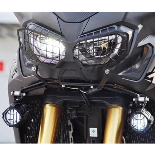 MTKRACING For Honda CRF1000L CRF 1000L CRF1000 L Africa Twin Motorcycle modification Headlight Grille Guard Cover Protector