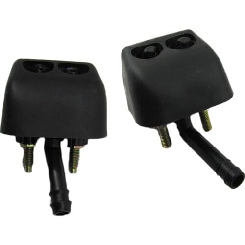 2PCS Left & Right Headlamp Washer Nozzle Jet Spout for Mitsubishi Pajero Montero V73 V75 V77 V63 V64 V65 V68 MN117091 MN117092