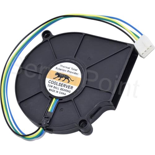 Brand new for BB7515BU For COOLSERVER DC 12V 0.80A 4-Wire Server Blower Cooling Fan