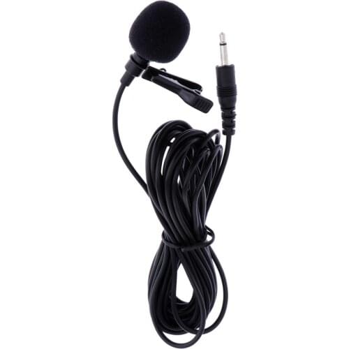 MagiDeal Lavalier Lapel Mic Condenser Microphone for Guitar Violin Saxophone