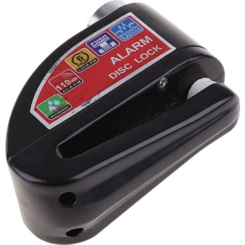 Anti Theft Wheel Disc Lock Alloy Steel Waterproof Scooter Motorcycle Brake Alarm Lock