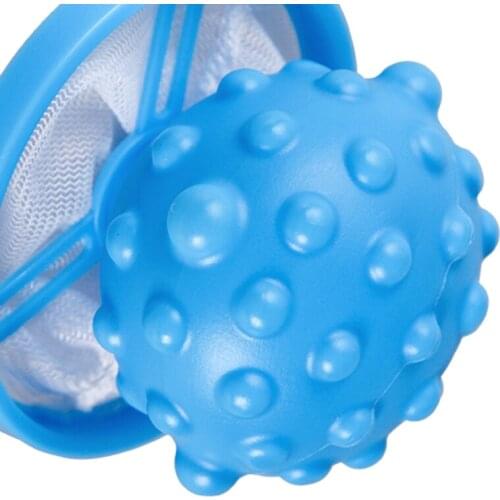 6pcs Anti-winding Washing Machine Ball Hair Removal Catcher Filter Mesh Pouch Laundry Balls for Cleaning Pet Hair Cotton Debris